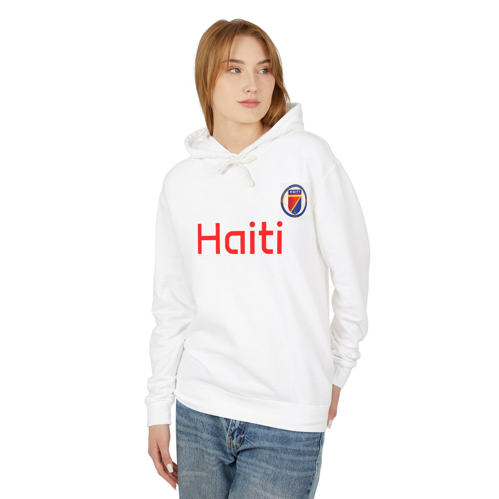 Haiti Futbalr Hoodie — Lightweight Soccer Fan Pullover
