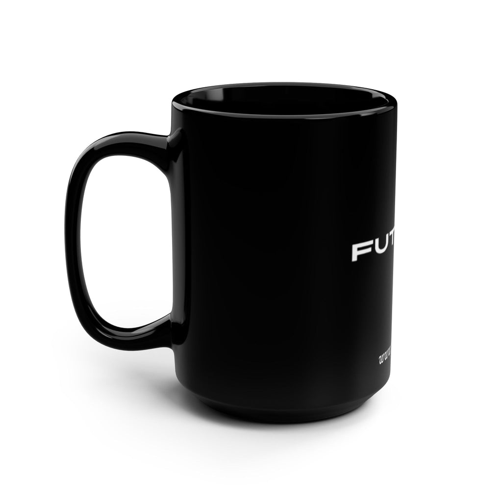 X Black Mug, 15oz
