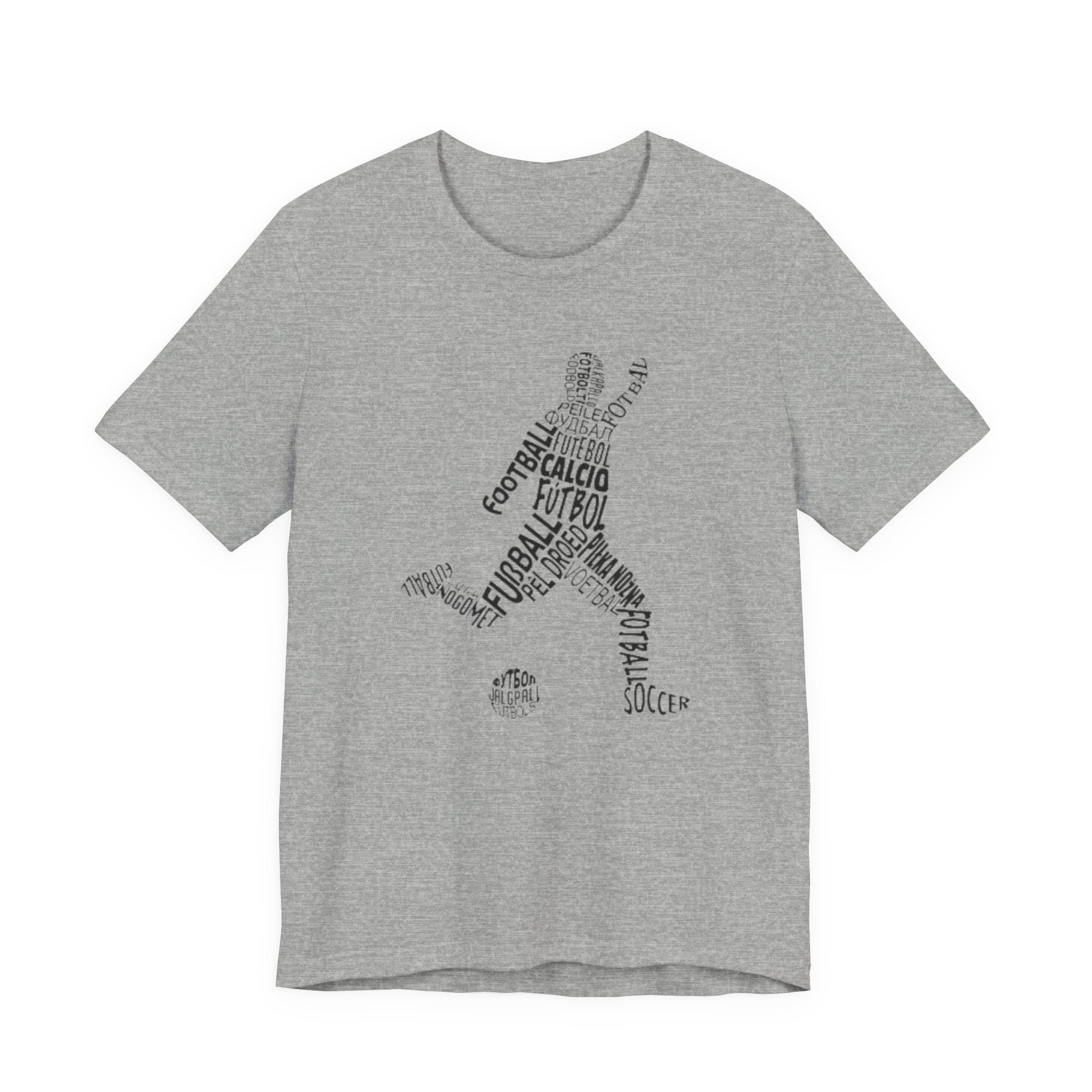 Multi-lingual Silhouette- Unisex Soft T-Shirt