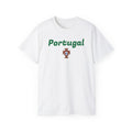 Portugal Football Tee — 'Portugal' Front with Crest & 'FUTBALR' Back