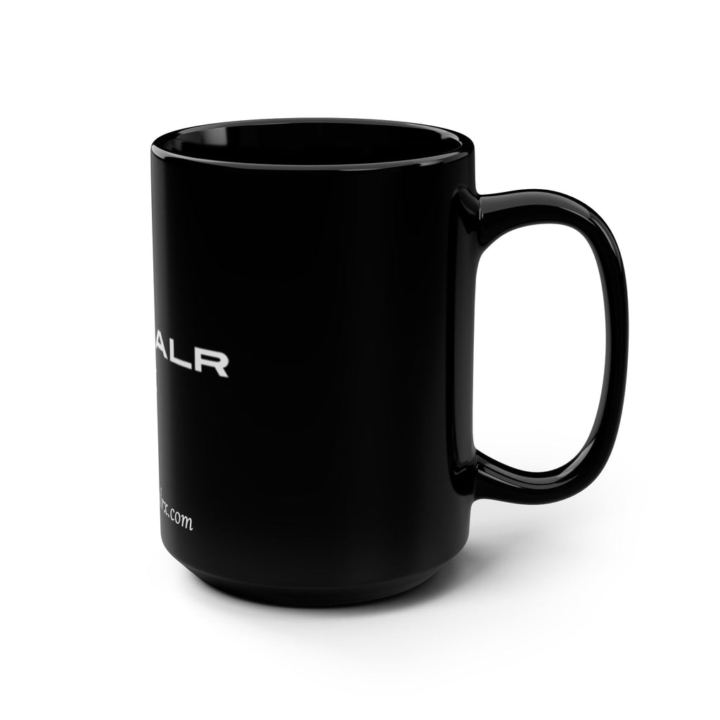 X Black Mug, 15oz