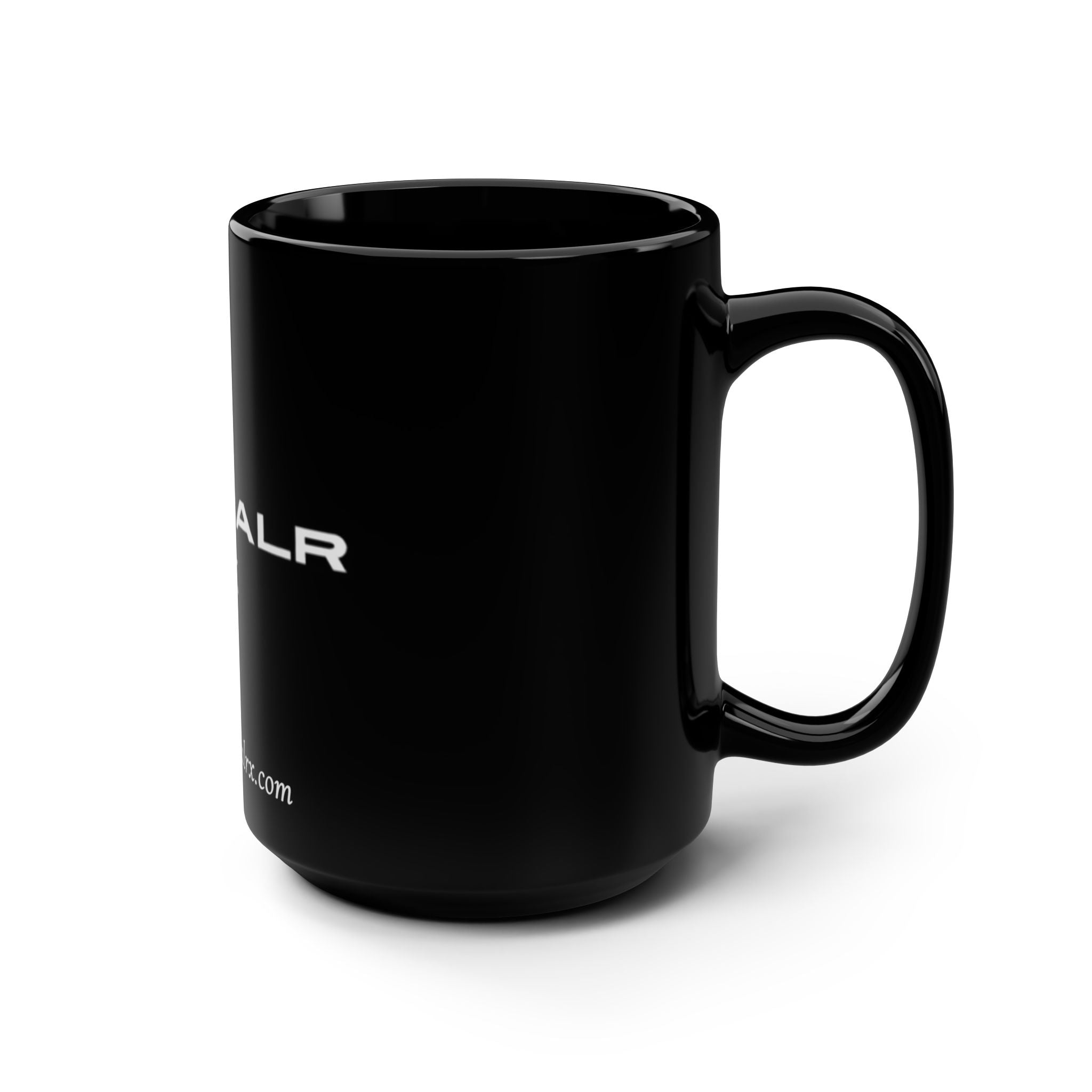 X Black Mug, 15oz