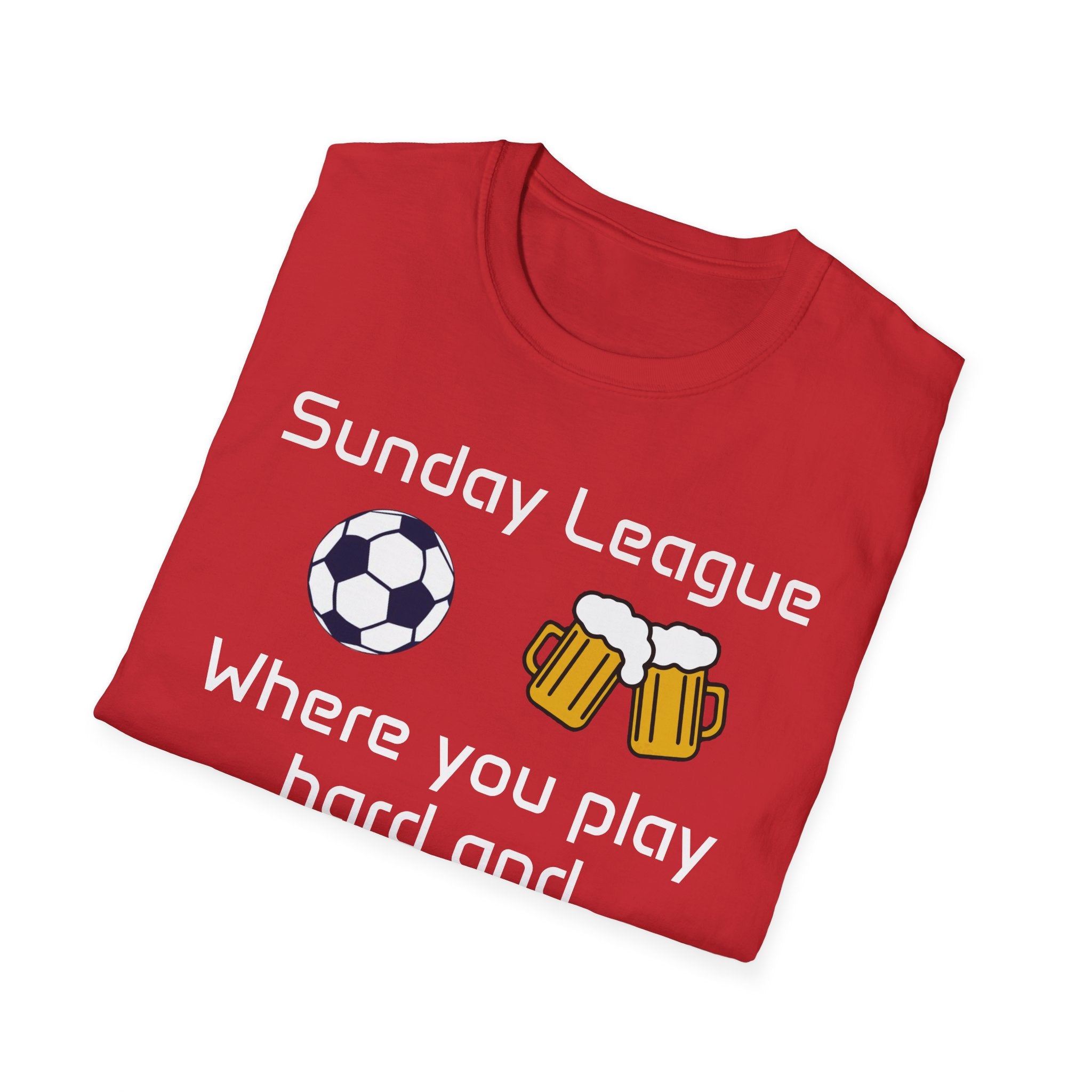 Sunday League - Unisex Soft style T-Shirt