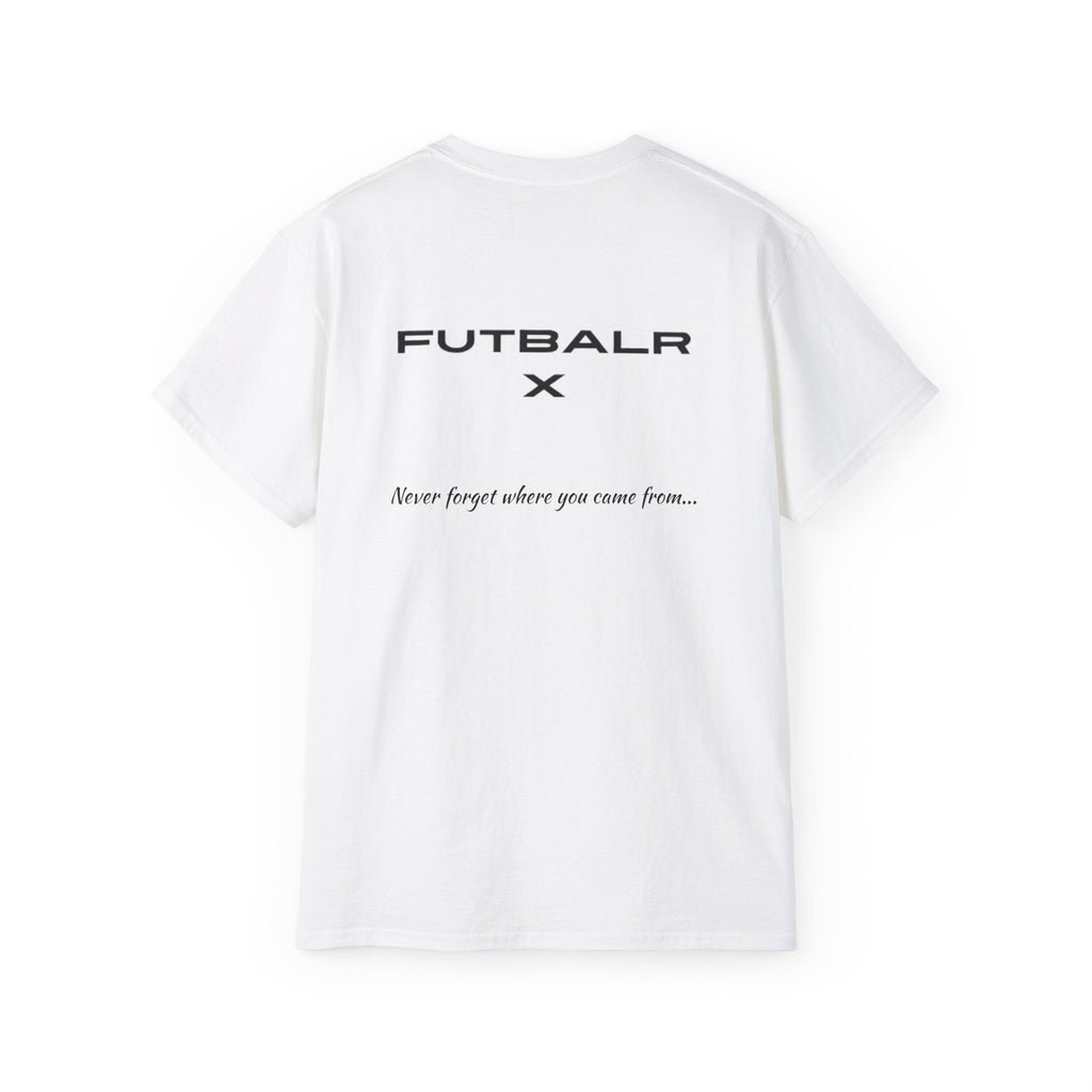 Portugal Football Tee — 'Portugal' Front with Crest & 'FUTBALR' Back