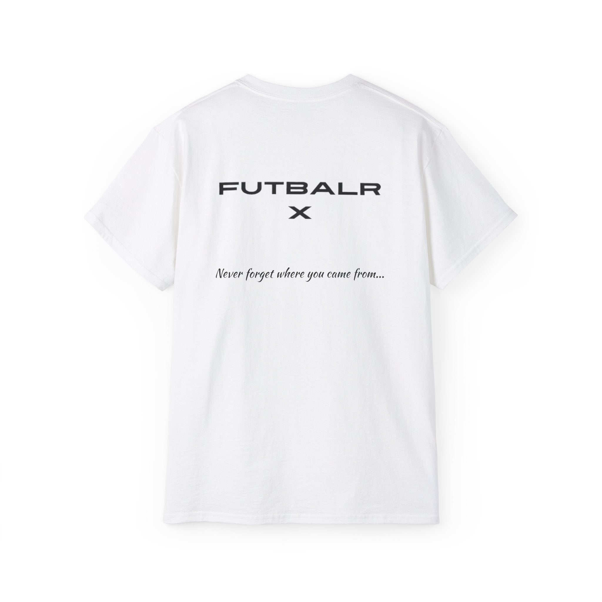 Portugal Football Tee — 'Portugal' Front with Crest & 'FUTBALR' Back