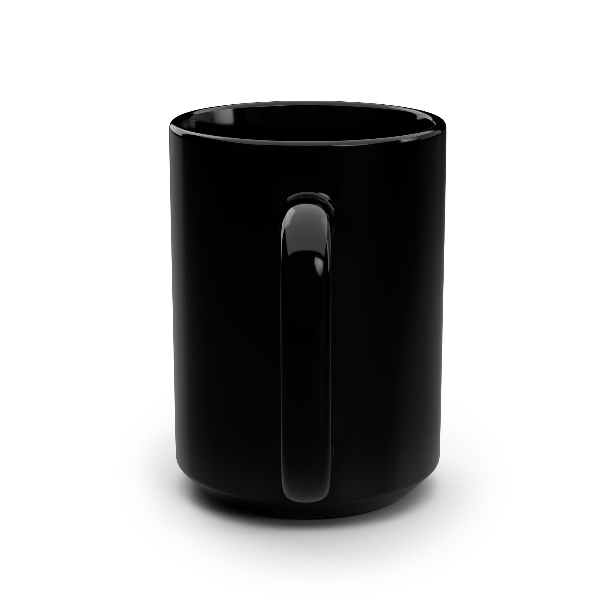 X Black Mug, 15oz